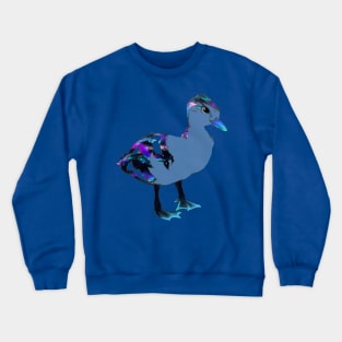 Galaxy Duck Crewneck Sweatshirt